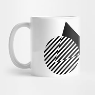 geometric circles design Mug